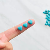 9x9mm Heart Sonora, Set of 2