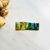 Large Mixed Bar Mixed Turquoise, Set of 5 Background