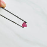 Small Mixed Heart Tourmaline Tourmaline, Set of 9 Dimensions