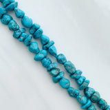 Small Sky Blue Freeform Yungai, Set of 60 Dimensions