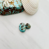 Medium Sea Green Mixed Carico Lake Turquoise, Set of 2 Background