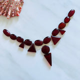 Medium Red Mixed Rosarita, Set of 16 Background