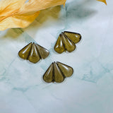 Medium Swamp Green Teardrop Rosarita, Set of 9 Background