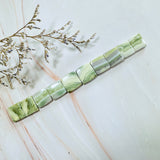 Medium Lime Green Barrel Green Serpentine Serpentine, Set of 10 Background
