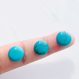 10x10mm Round Yungai, Set of 2