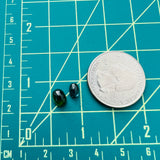 Small Mixed Oval Tourmaline Tourmaline, Set of 2 Dimensions