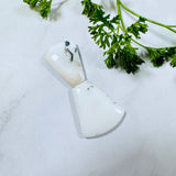 Large White Petal White Buffalo Dolomite, Set of 2 Background