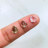 6x8mm Teardrop Tourmaline, Set of 2