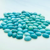 5x7mm Oval Carico Lake, Set of 4