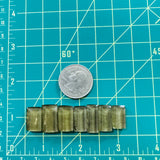 Small Swamp Green Bar Rosarita, Set of 7 Dimensions