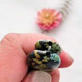 Medium Earth Brown Nugget Giraffe, Set of 9 Dimensions