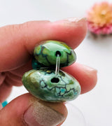 Medium Sea Green Nugget Giraffe, Set of 4 Dimensions