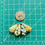 Large Mixed Teardrop Mixed Turquoise, Set of 4 Dimensions
