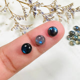 6x6mm Round Labradorite, Set of 20