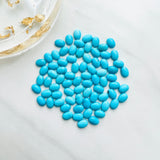 5x7mm Oval Blue Ridge, Set of 4