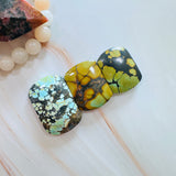 Large Mixed Barrel Mixed Turquoise, Set of 3 Background