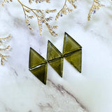 Small Swamp Green Triangle Rosarita, Set of 6 Background