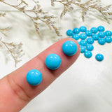 8x8mm Round Blue Ridge, Set of 2