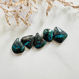 Medium Ocean Blue Mixed Yungai Turquoise, Set of 5 Background