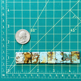 Medium Mixed Bar Mixed Turquoise, Set of 8 Dimensions