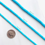 Blue Ridge Turquoise Button Beads