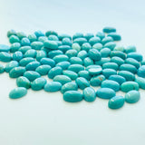 4x6mm Oval Carico Lake, Set of 10
