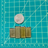 Medium Swamp Green Bar Rosarita, Set of 4 Dimensions