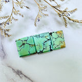 Medium Sea Green Bar Wild Horse Turquoise, Set of 3 Background