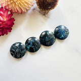 Medium Ocean Blue Round Yungai Turquoise, Set of 4 Background