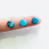 8x8mm Round Yungai, Set of 2