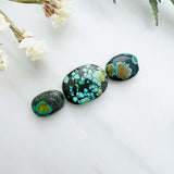 Medium Royal Orange Nugget Treasure Mountain Beads, Set of 3 Background