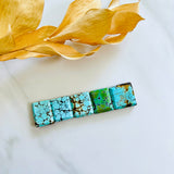 Medium Mixed Bar Mixed Turquoise, Set of 5 Background