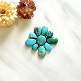 Small Sky Blue Mixed Mixed Turquoise, Set of 10 Background