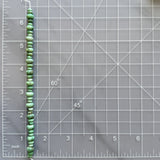 Mint Green Lucid Variscite Drum Beads Dimensions