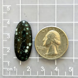 Large Deep Blue Oval Milky Way Turquoise Dimensions