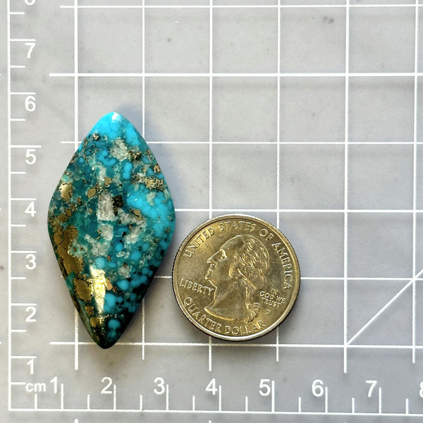 Large Ocean Blue Diamond Ithaca Peak Turquoise Dimensions