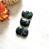 Small Ocean Blue Half Moon Yungai Turquoise, Set of 5 Background