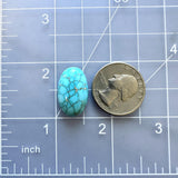 Large Sky Blue Oval Lone Mountain Turquoise Dimensions