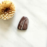 Large Red Freeform White Buffalo Dolomite Background