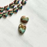 Small Mint Green Mixed Royston Turquoise, Set of 2 Background