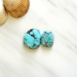Large Sky Blue Mixed Treasure Mountain Turquoise, Set of 2 Background