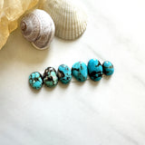 Small Sky Blue Mixed Yungai Turquoise, Set of 6 Background