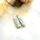 Medium Faint Blue Mixed Sand Hill Turquoise, Set of 2 Background