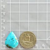 Large Sky Blue Teardrop Ithaca Peak Turquoise Dimensions