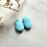 Small Sky Blue Mixed Sand Hill Turquoise, Set of 2 Background