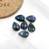 13x18mm Teardrop Labradorite, Set of 2