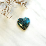 Large Ocean Blue Heart Ithaca Peak Turquoise Background