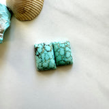 Medium Sky Blue Bar Namtso Lake Turquoise, Set of 2 Background