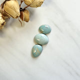 Small Faint Green Mixed Broken Arrow Variscite, Set of 3 Background