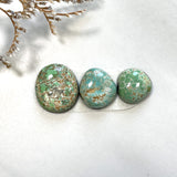 Medium Mint Green Freeform Carico Lake Turquoise, Set of 3 Background